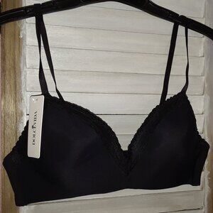 Dulce Vida Bra Size 36B Smooth Cup Black